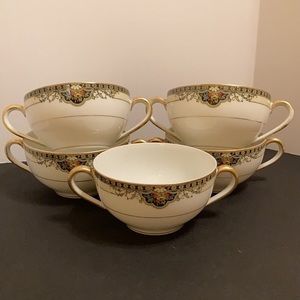 Vintage Noritake consommé cups